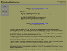 Tablet Screenshot of gabrielbooks.com